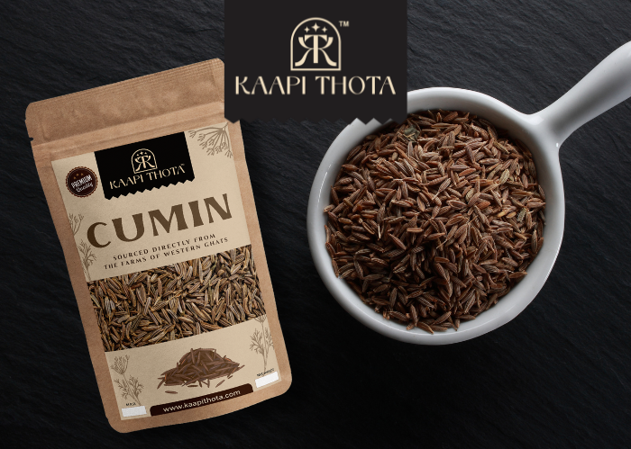 KAAPI THOTA Premium Cumin Seeds - Rich Aroma and Flavor