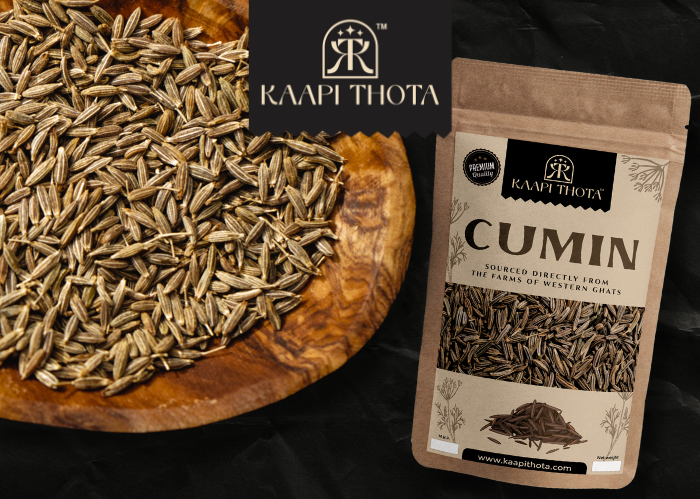 KAAPI THOTA Premium Cumin Seeds - Rich Aroma and Flavor