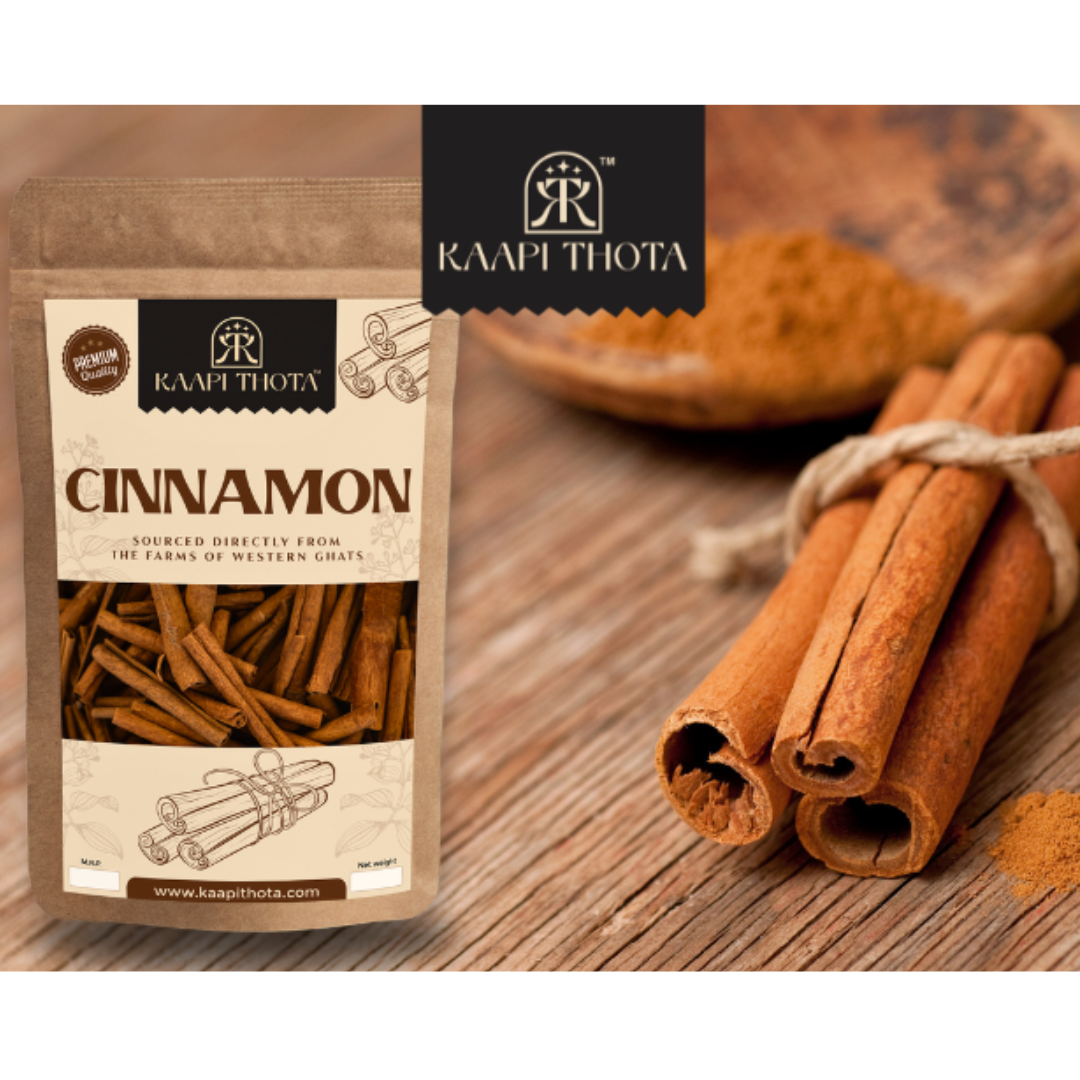 Premium Cinnamon - Sourced from the Lush Farms of Western Ghats, India