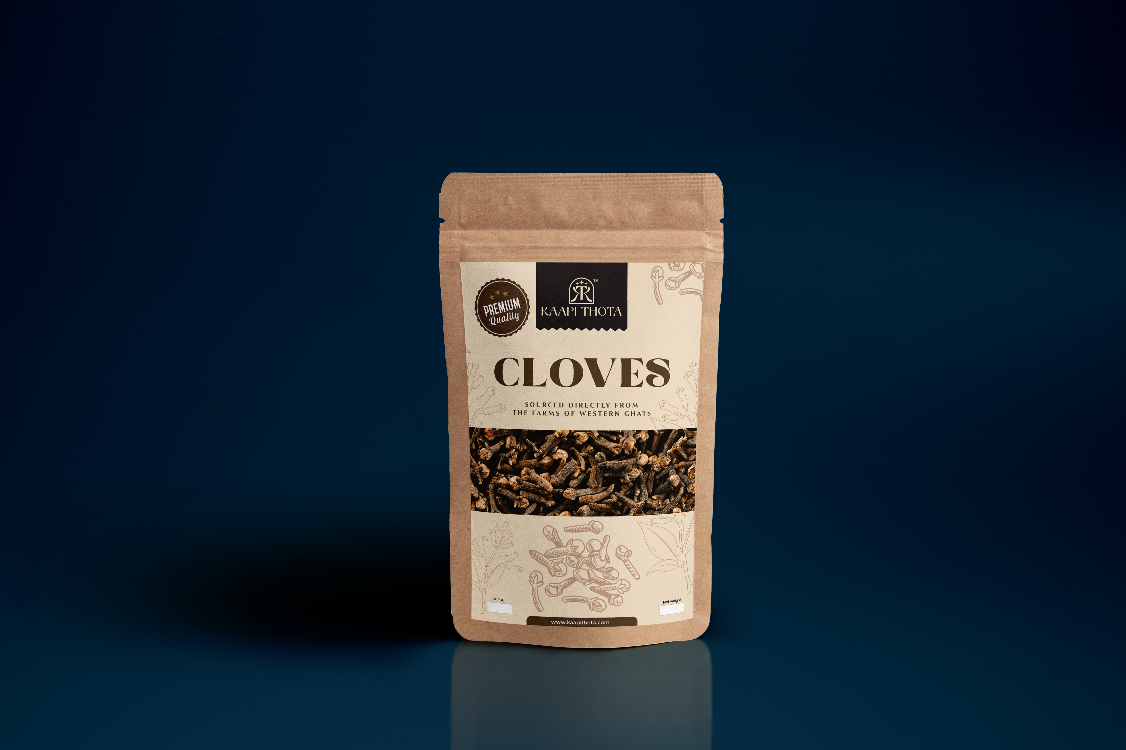 Kaapi Thota Premium Cloves: Sourced from the Scenic Western Ghats