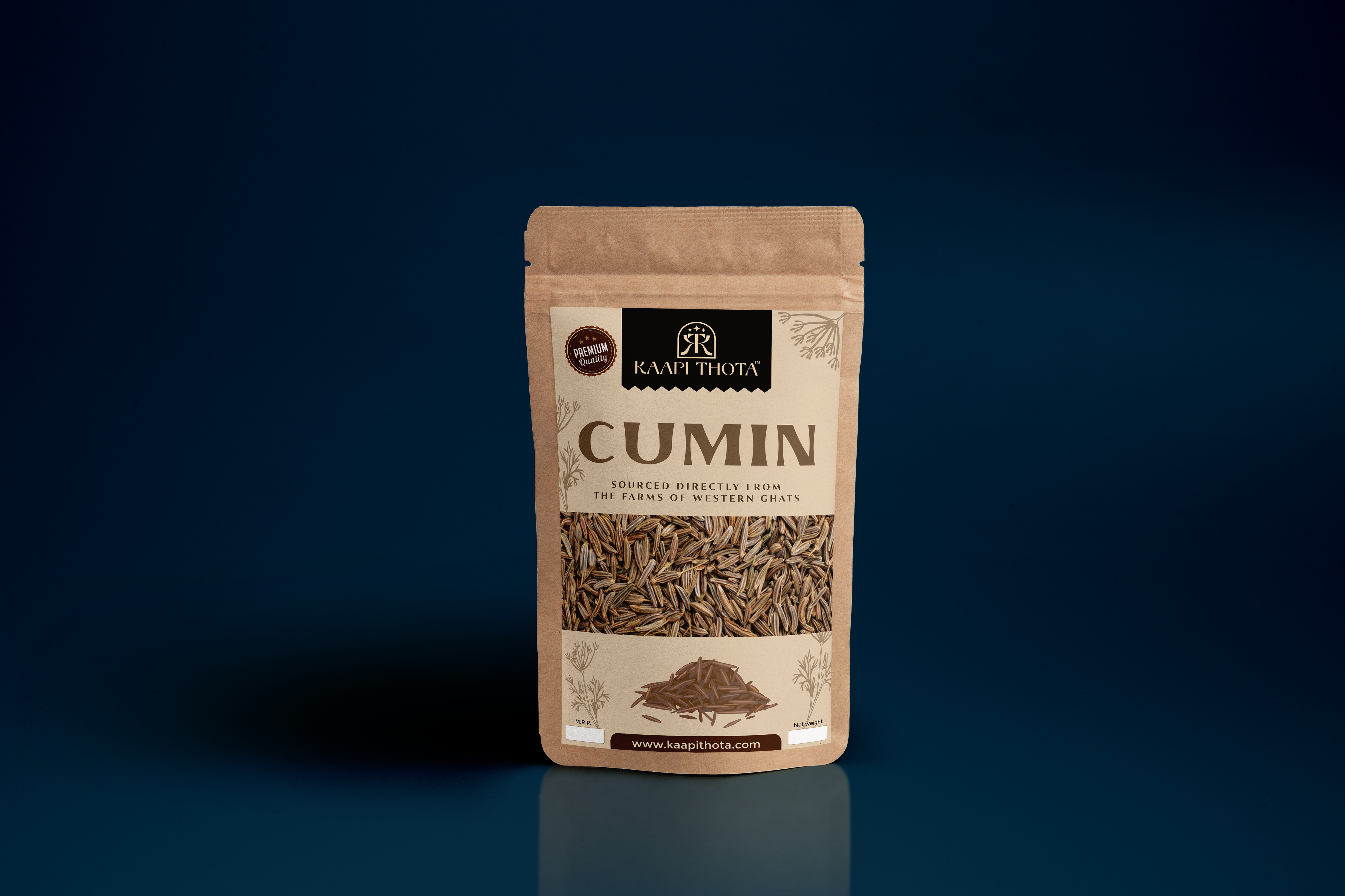 KAAPI THOTA Premium Cumin Seeds - Rich Aroma and Flavor