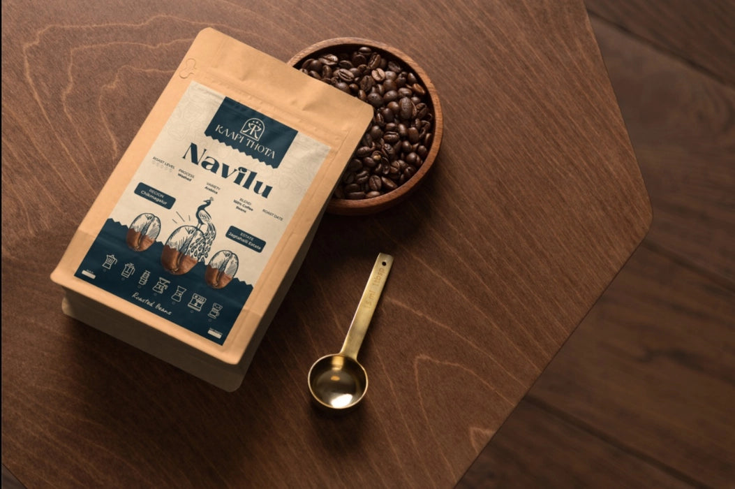 Navilu - 100% Arabica Coffee Beans - Jagtahalli Estate, Chikmagalur