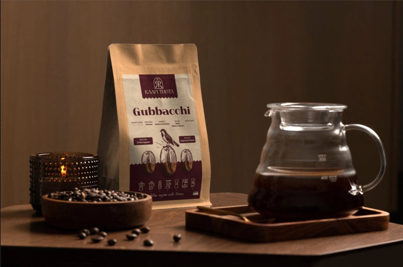 Gubbacchi - Filter Coffee with Chicory - 80:20 Blend - Chikmagalur Coffee