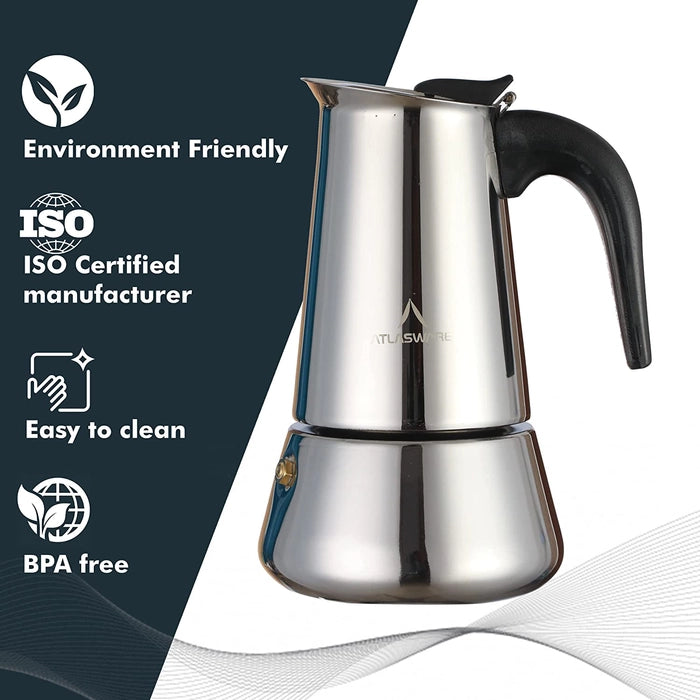 Coffee Percolator - Stainless Steel, Atlasware