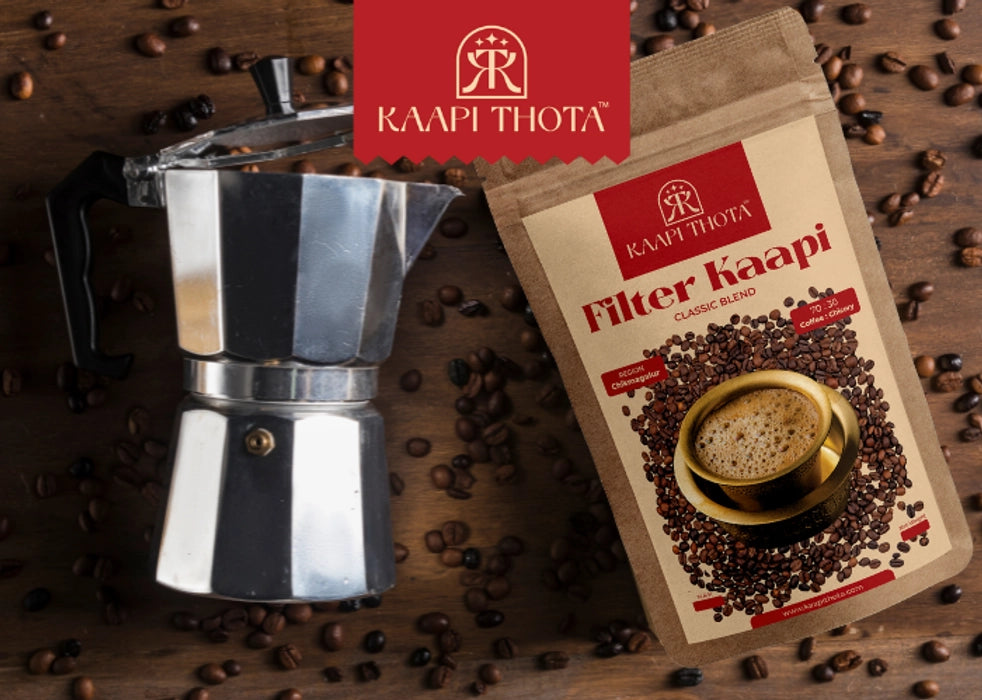 Classic Blend - 70:30 Filter Coffee Powder - Kaapi Thota Traditional Delight